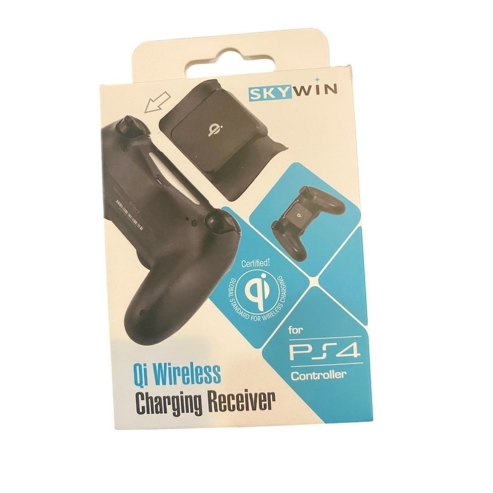 Skywin Qi Wireless Charging Receiver Adapter for Sony PS4 DualShock 4